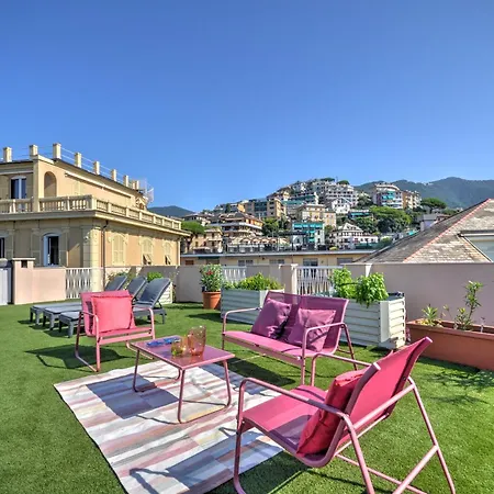 Ca' Muna - Sea View Penthouse, Private Rooftop, Walking To The Appartamento