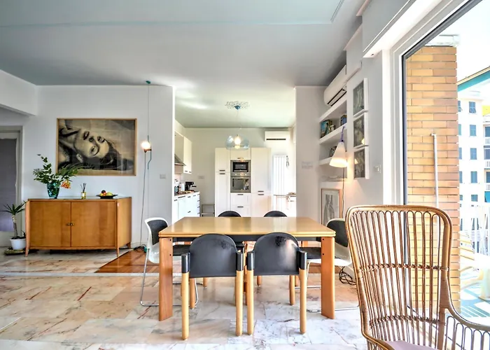 Ca' Muna - Sea View Penthouse, Private Rooftop, Walking To The * Rapallo